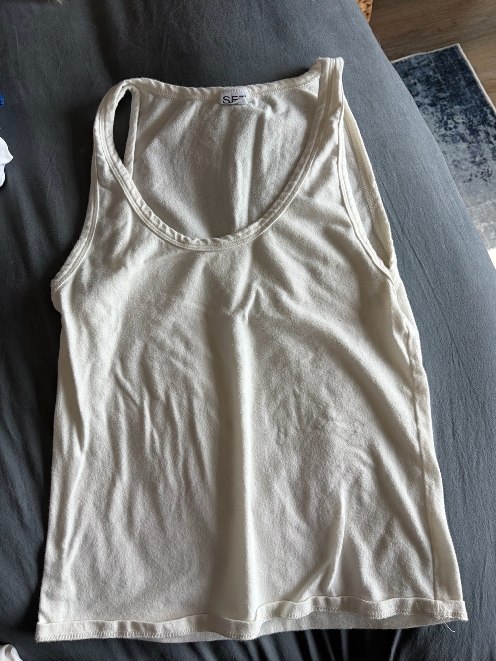 Women's Cream Tank Top